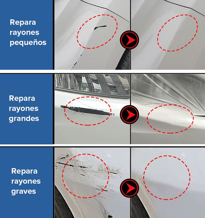 Removedor de rayones centenario autorizado por una marca alemana