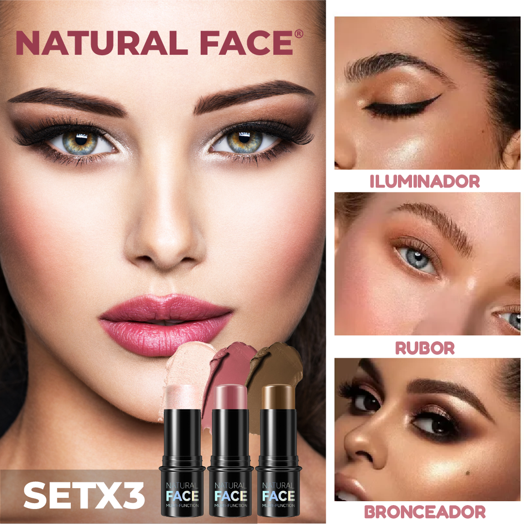 NaturalFace® SET DE 3 PRODUCTOS