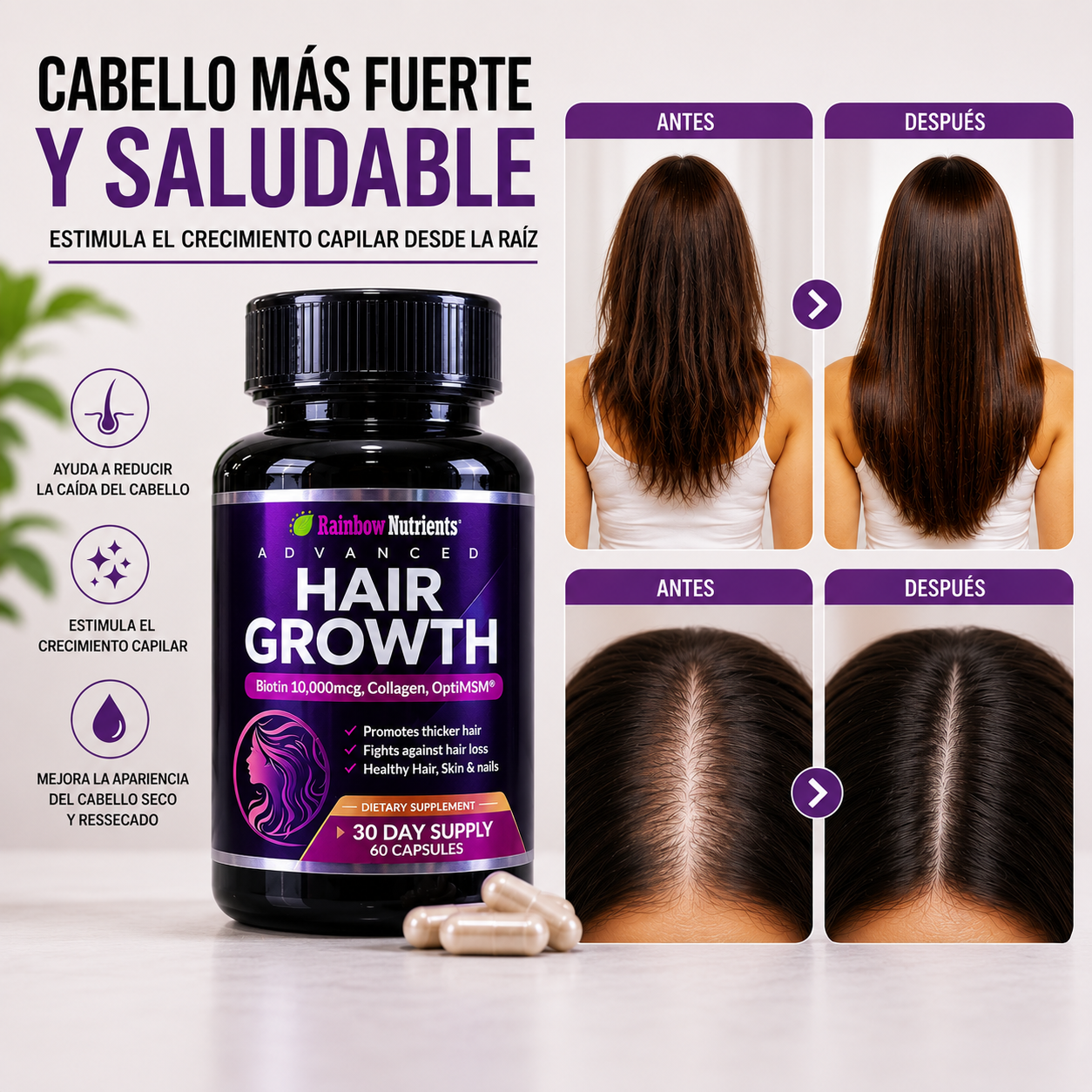 Hair Growth  - 60 cáps