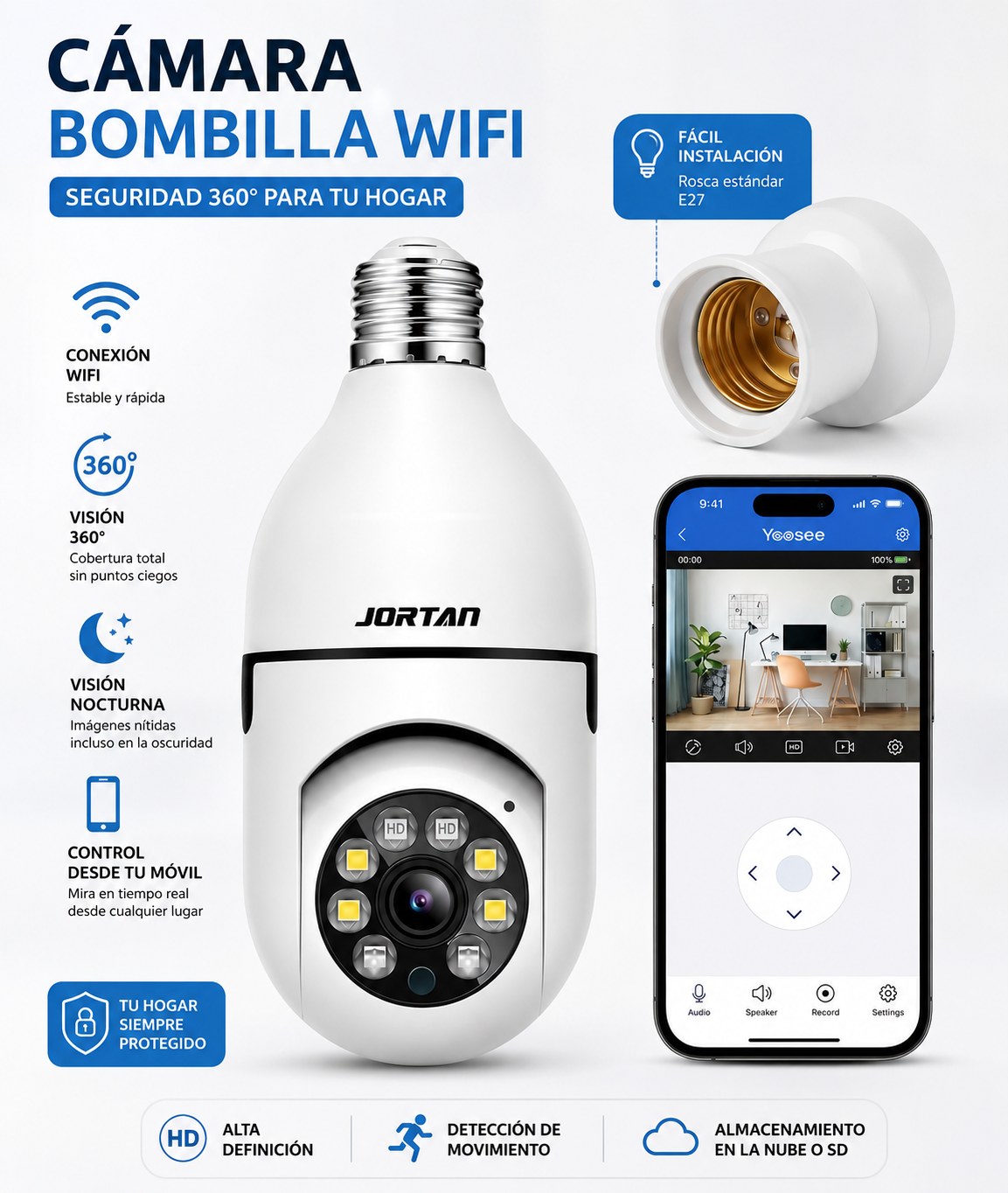 Camara bombillo - Wifi