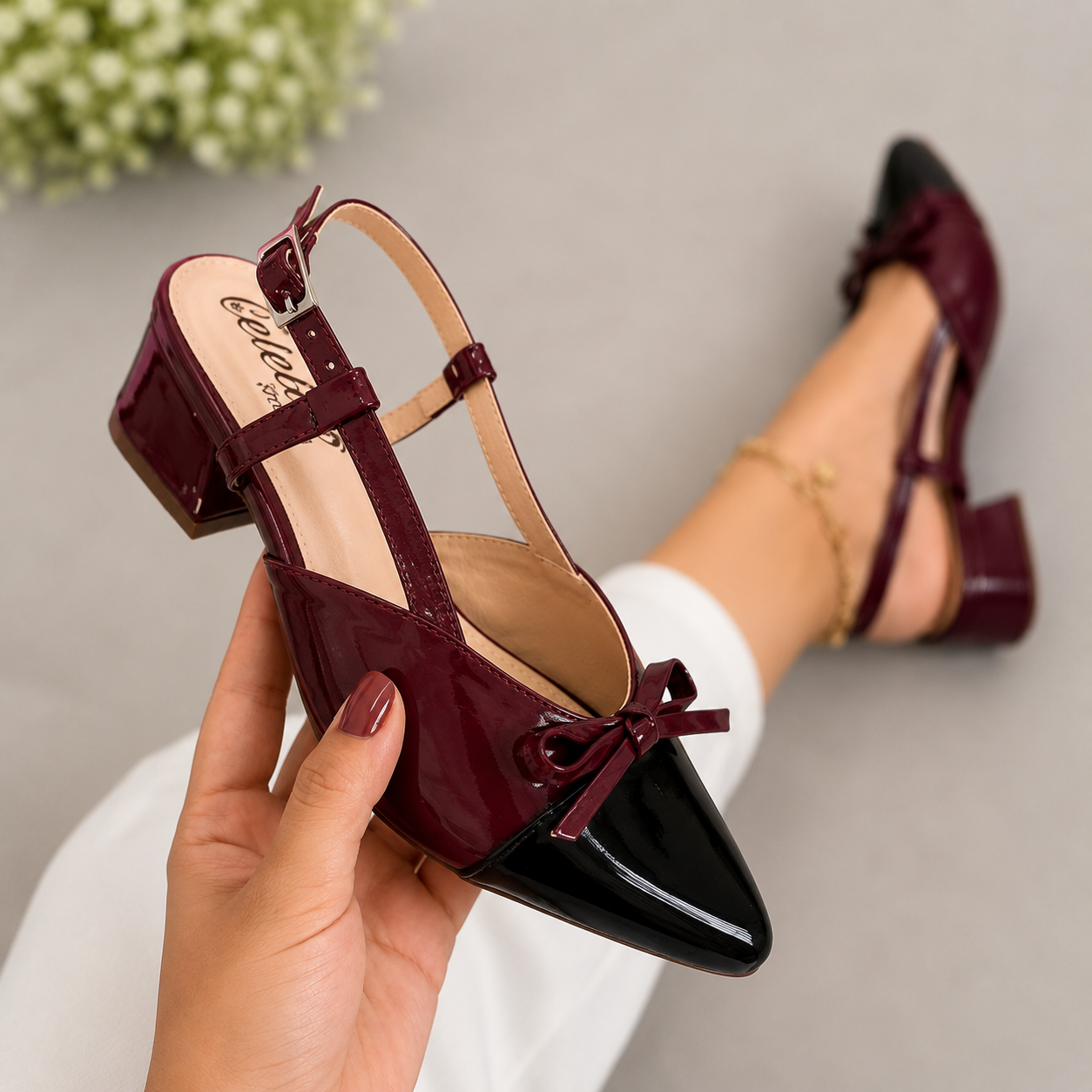 Zapatos Valentina Cuero Premium