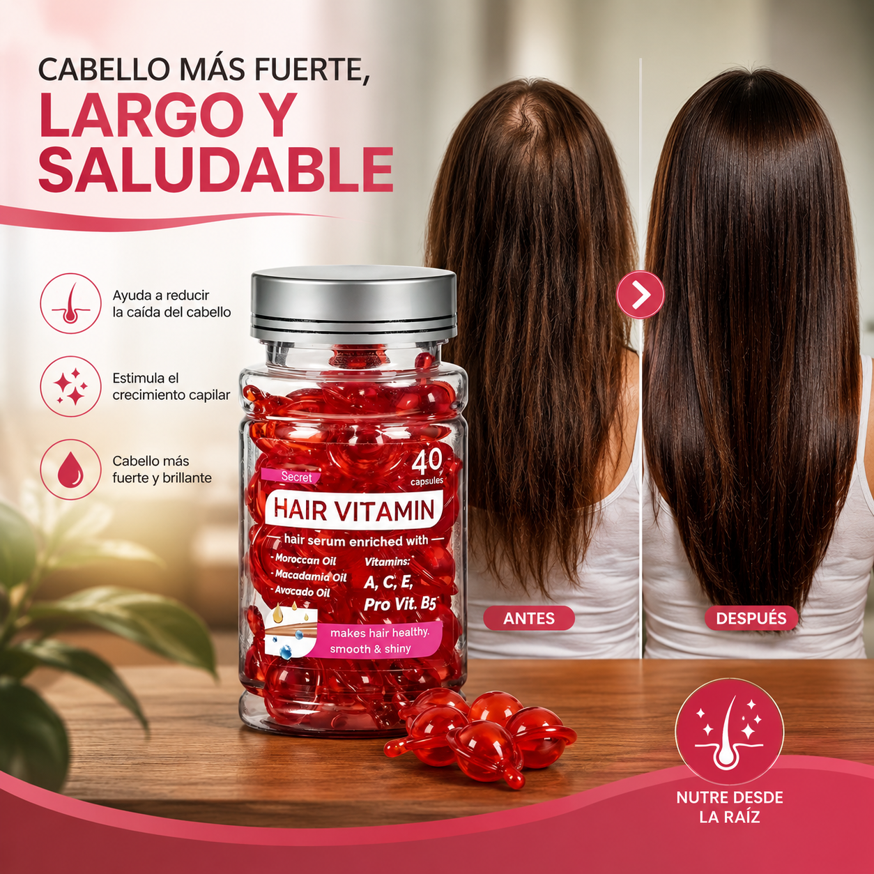Vitaminas Capsulas Para Cabello