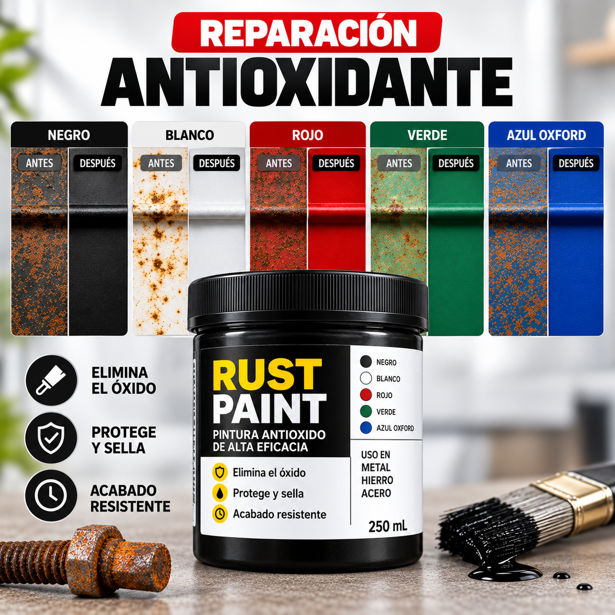 Rust Paint Effective