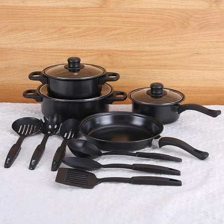 Set de Ollas Antiadherentes  - 13 PCS
